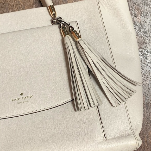 Kate Spade bag - large carryall in cream! - Picture 2 of 8